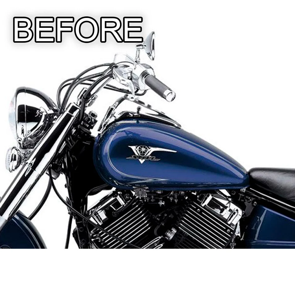 YAMAHA Gold Trim Kit - Gas Tank, Fenders, Windshield, Saddlebags 10 ft