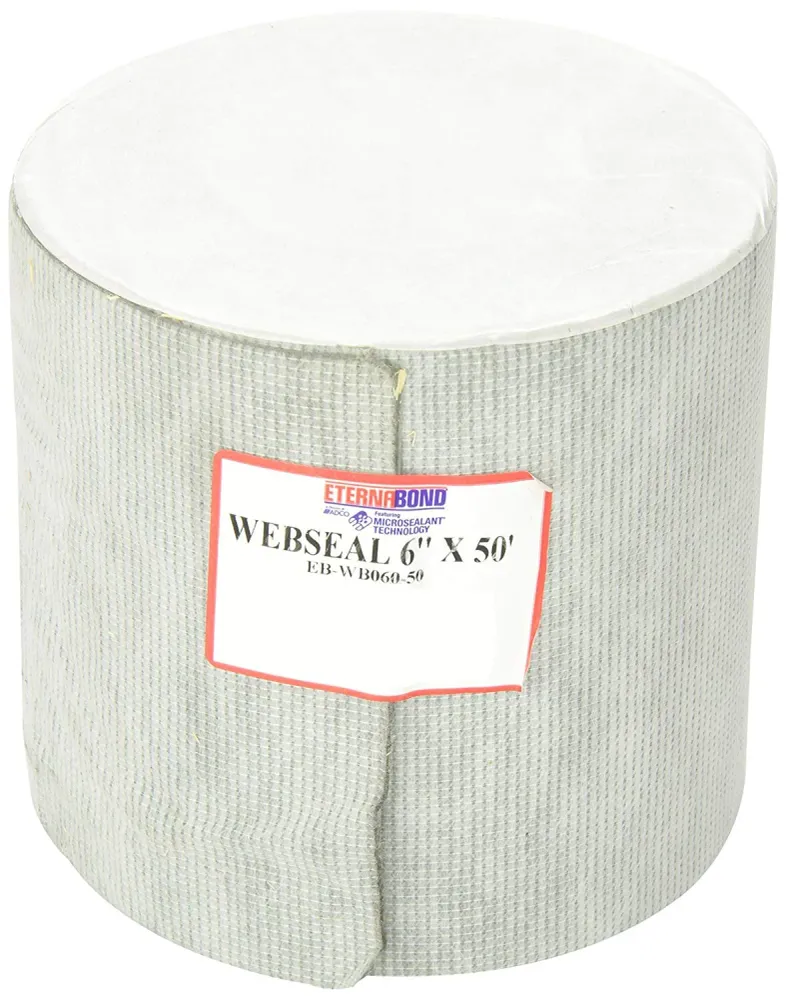 6" x 50' Eternabond WebSeal Roof Leak Repair Tape Patch Seal, WB-6-50, EB-WB060-50R