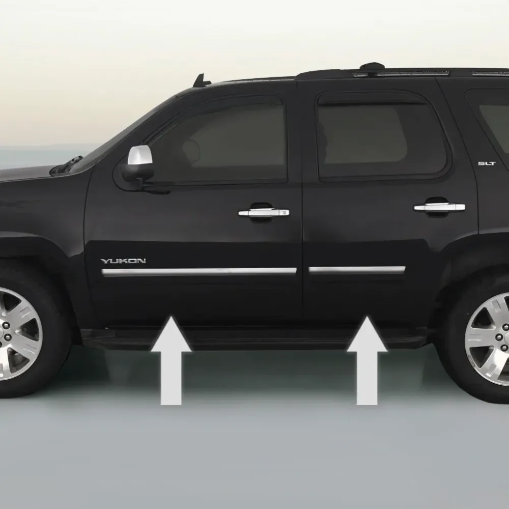 2007-2014 GMC Yukon / Yukon XL Verchroomd Side Door Trim Molding
