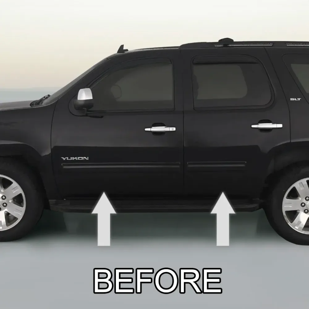 2007-2014 GMC Yukon / Yukon XL Verchroomd Side Door Trim Molding
