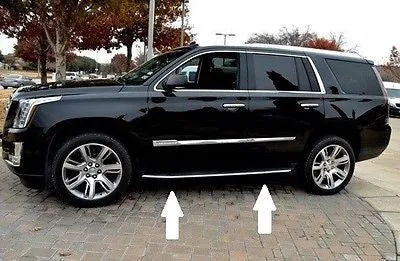 2015-2020 Cadillac Escalade Chroom Running Board Trim Molding