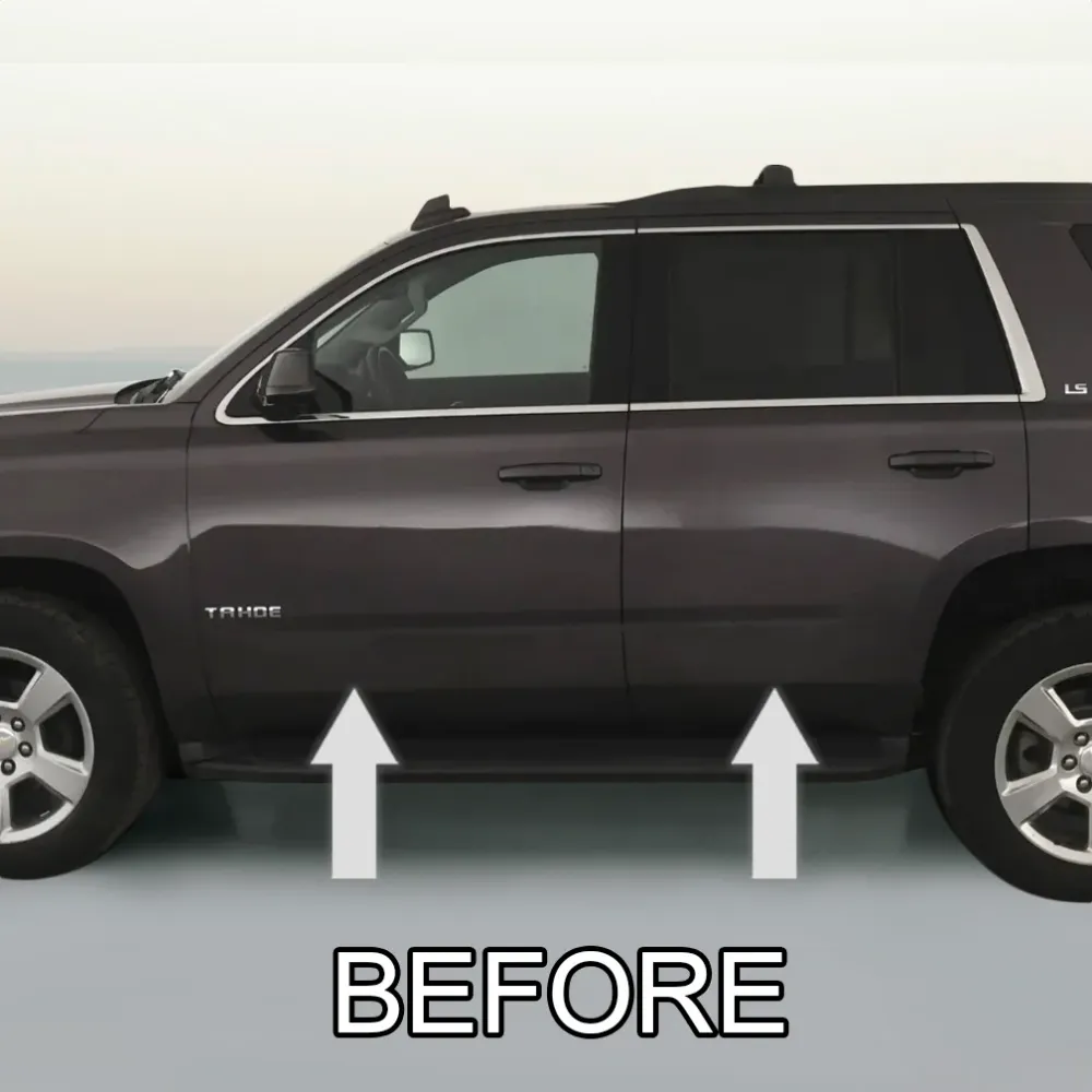 2015-2020 Chevy Tahoe / Suburban Metaalglans Side Door Trim Molding