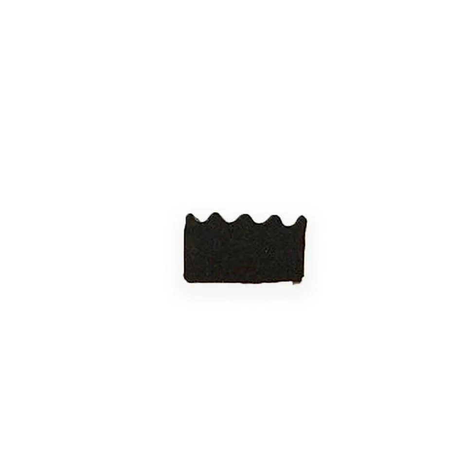 Auto RV Marine 5/8" Self Adhesive Rectangle Ribbed Rubberen Weather Seal Strip