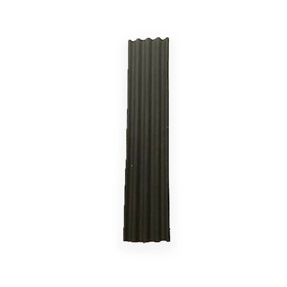 Auto RV Marine 5/8" Self Adhesive Rectangle Ribbed Rubberen Weather Seal Strip