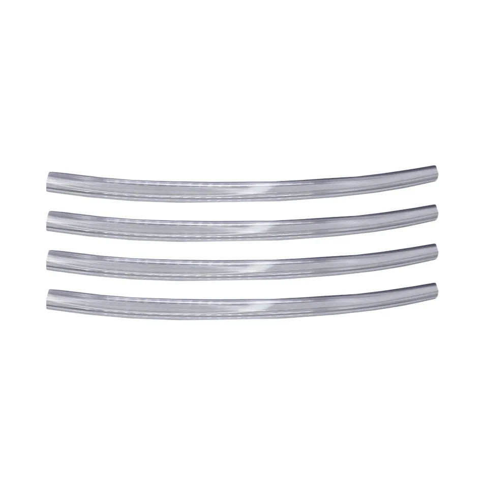 Clear Door Edge Guard - 4 Pack 8" Trim - No Door Dings