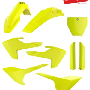 Kit de plástica completo POLISPORT Husqvarna amarillo fluor 90741