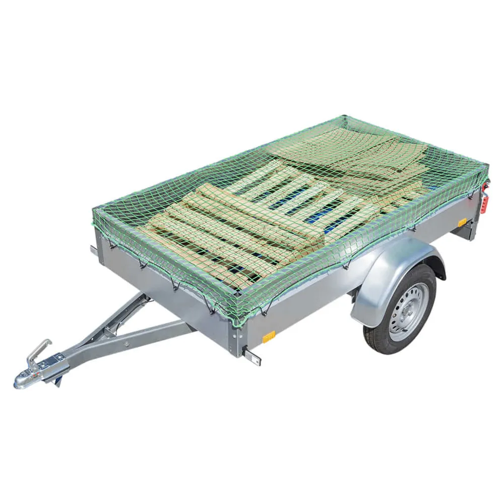 ProPlus Aanhangwagennet met elastisch koord 1,50x2,20 m - Directe Montage