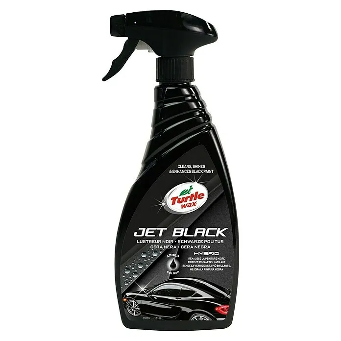 Turtle Wax Speciale lakspray Hybrid Jet Ebbenhout - Zwart, 500 ml