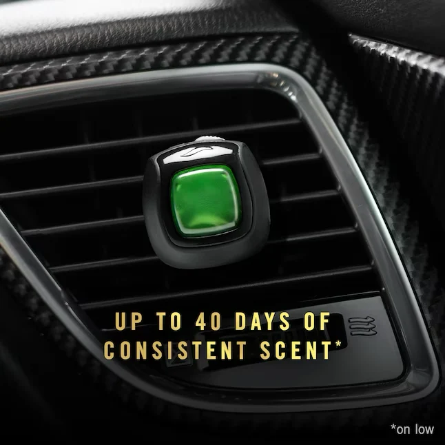 Febreze Car 0.07-oz Platinum Ice Dispenser Air Freshener tweepak