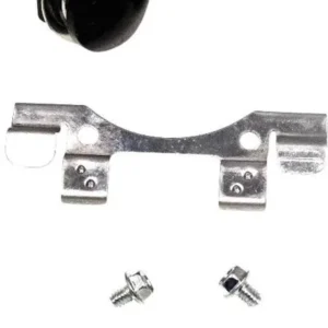 Gloss Black Round Push Button Fuel Door Release Kit Harley-Davidson