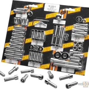 Knurled Complete Motor Screw Kit Harley-Davidson Precision machined