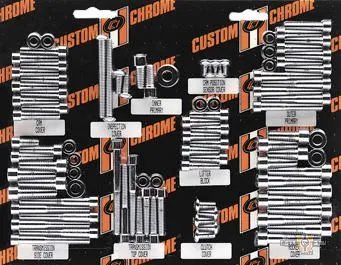 Smooth Engine Bolt Kit Chroom Harley-Davidson