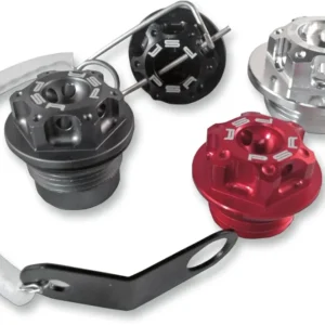 POWERSTANDS RACING OIL FILLER CAP KITS OIL CAP KIT M20X1.5 BLK