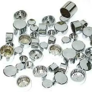 Wyatt Gatling Verchroomd Bolt Cap 126 Piece Cover Kit Harley-Davidson