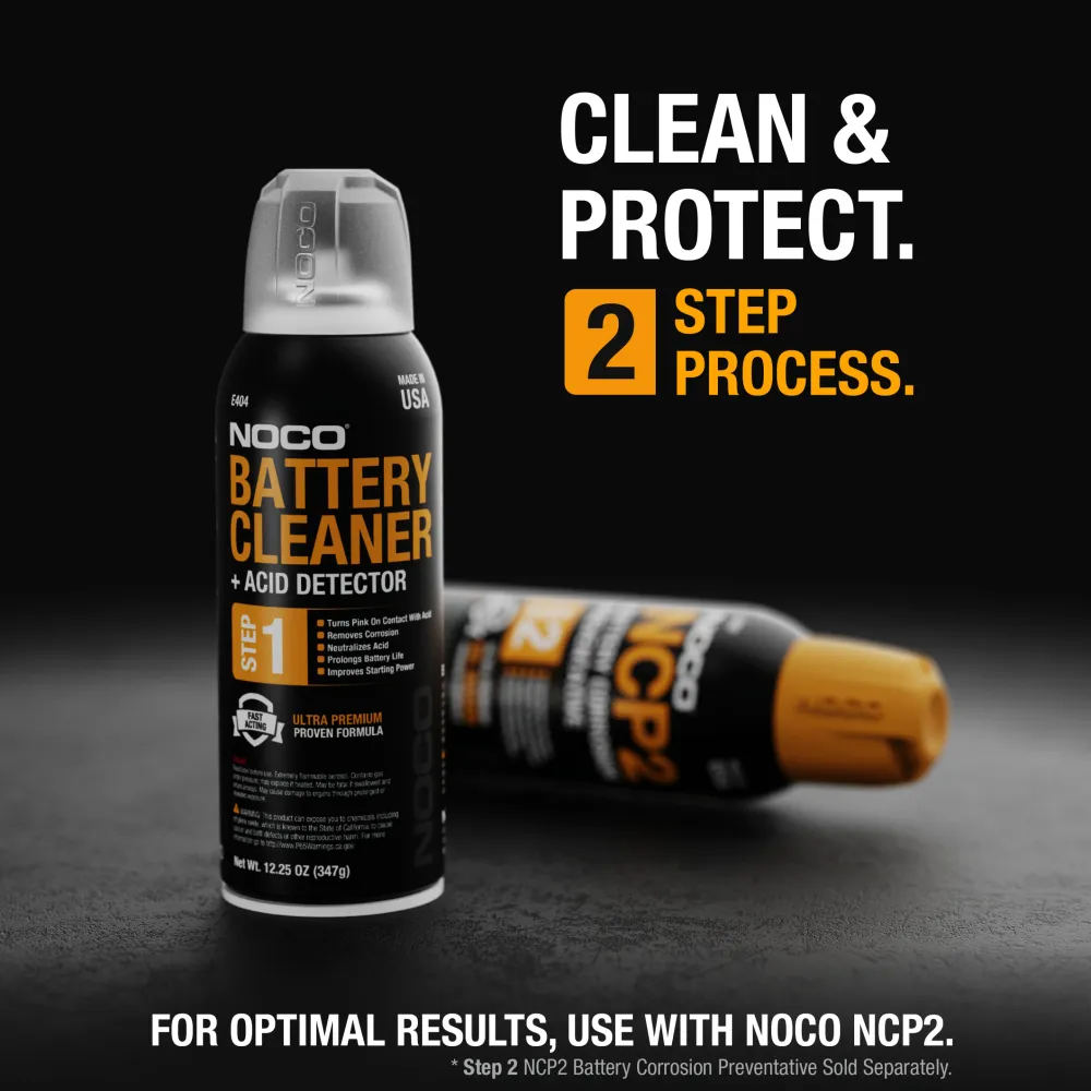 NOCO 12.25 oz Battery Cleaner & Acid Detector voor Langdurige Parkeren