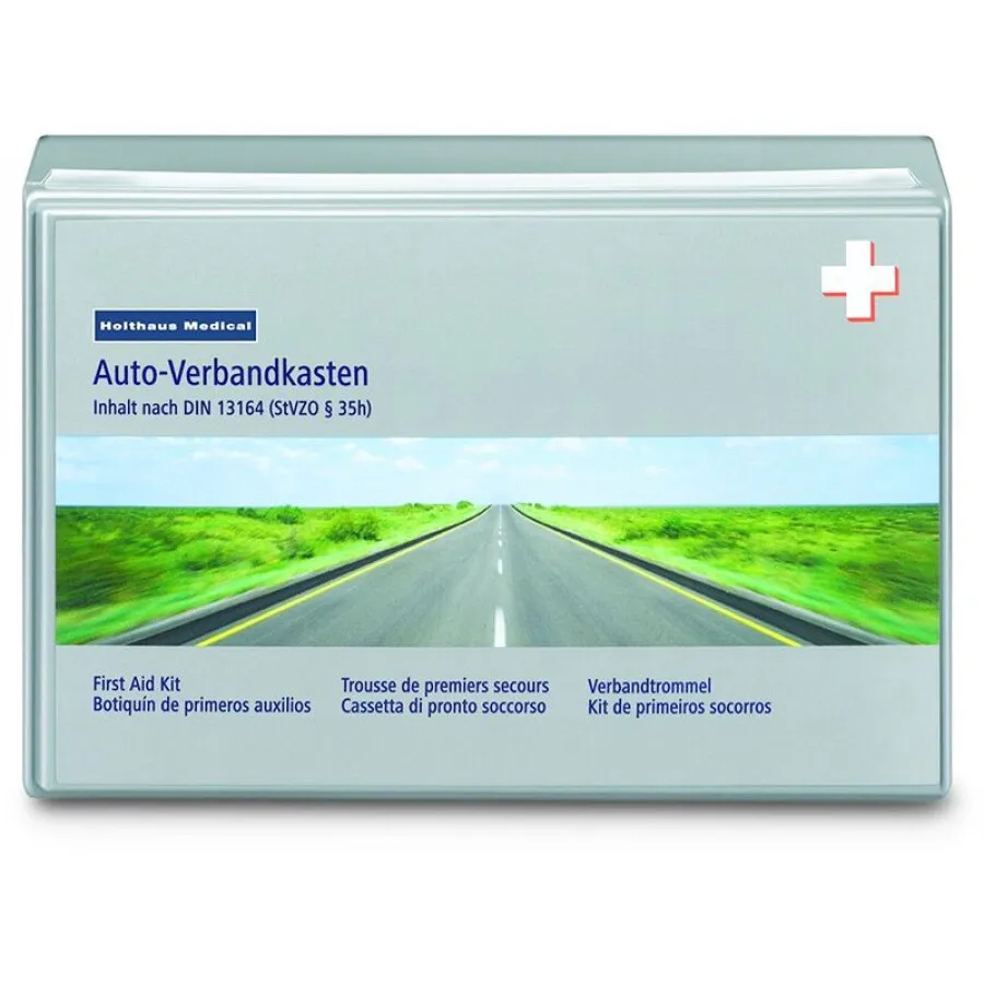 Remkit voor prestaties Holthaus Medical - verbandtrommel - voor de auto - volgens DIN 13164