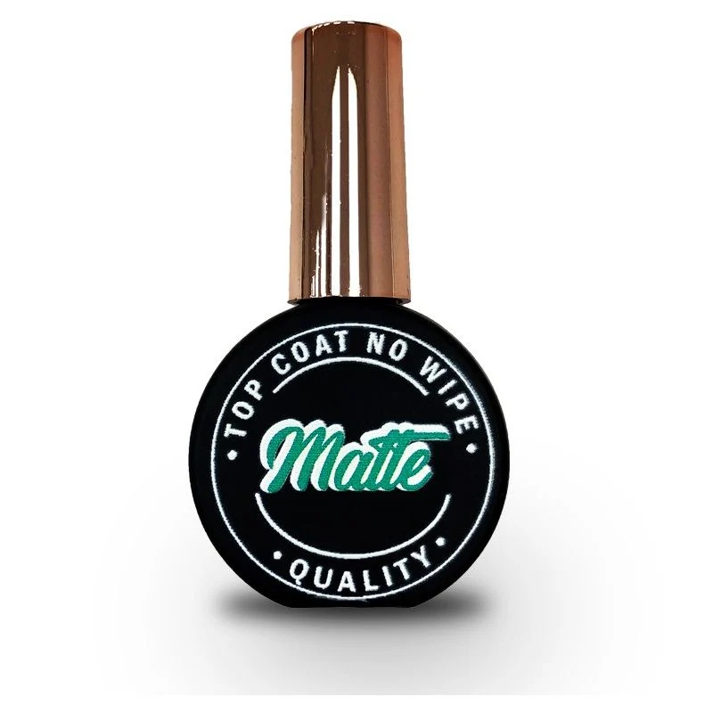 Transparante Topcoat Top Coat No Wipe Gedempt 15ml - Lady Lack