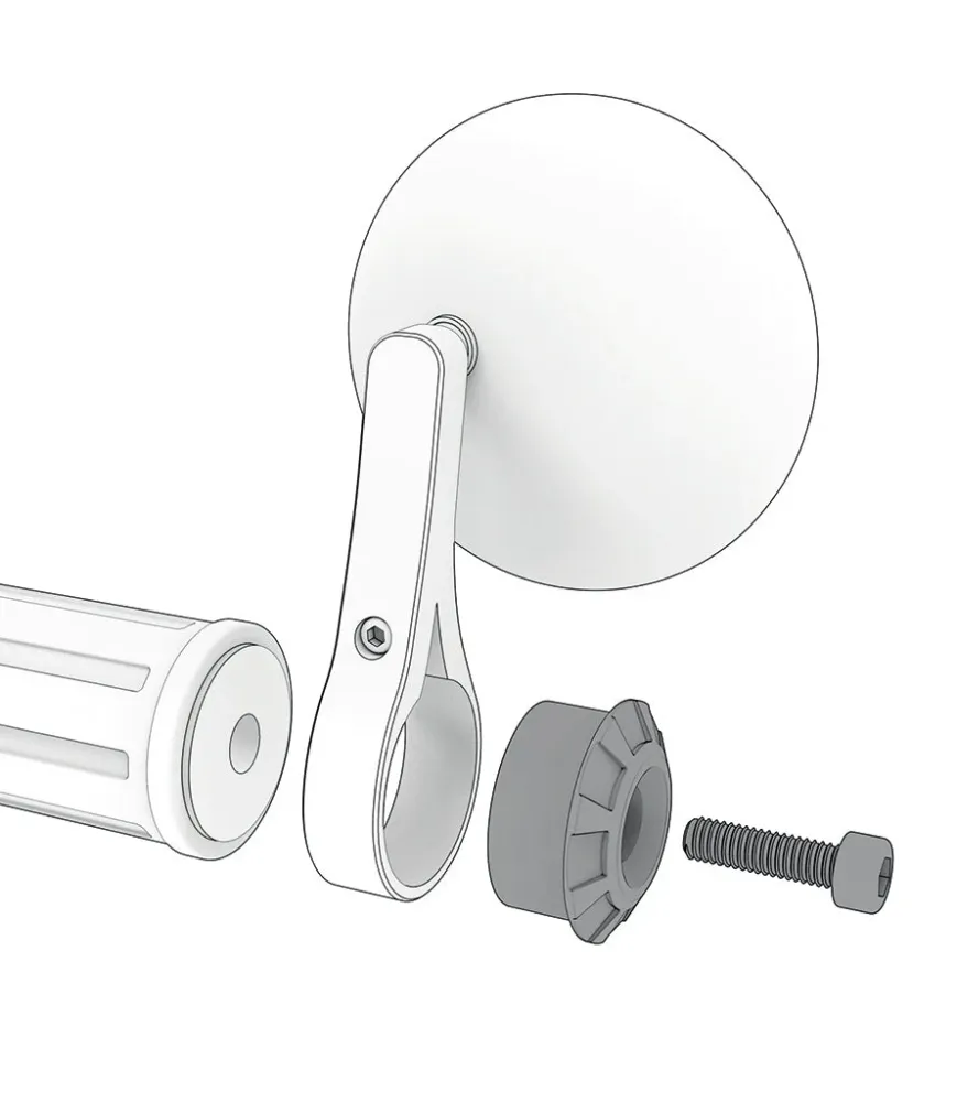 Adapters Bar End Mirror Triumph Speed 400 and Scrambler 400 X