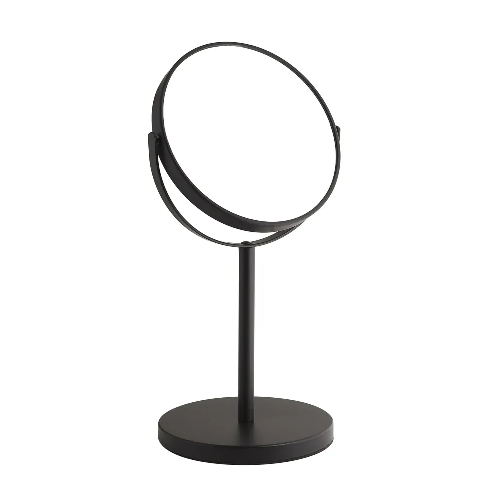 Anna double-sided magnifying mirror Gedy - Doffe Black