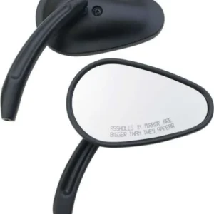 Ass... Tapered Mirror Zwart Harley-Davidson