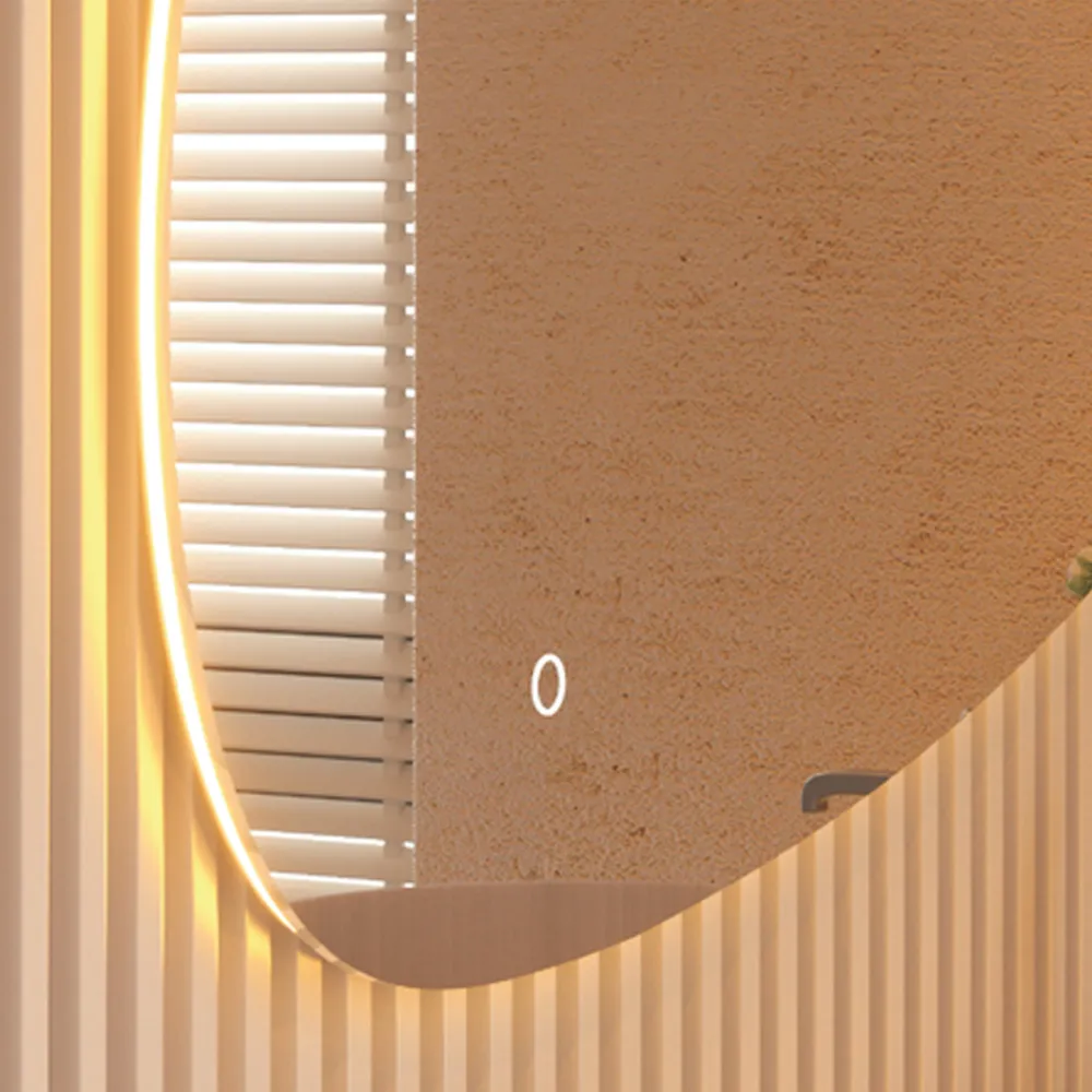 Backlit mirror Eterea 80x55 antifog and 3 light tones