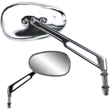 BILLET CHROME MIRRORS HARLEY-DAVIDSON