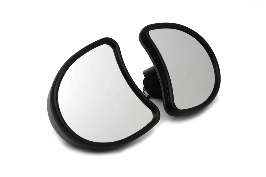 Black Fairing Mount Mirrors Harley-Davidson Touring 2014 and Later