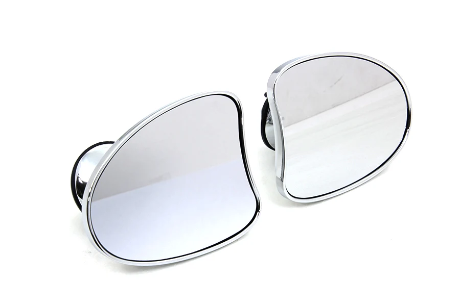 Chrome Tapered Fairing Mount Mirrors Harley-Davidson Touring 2014 And Later