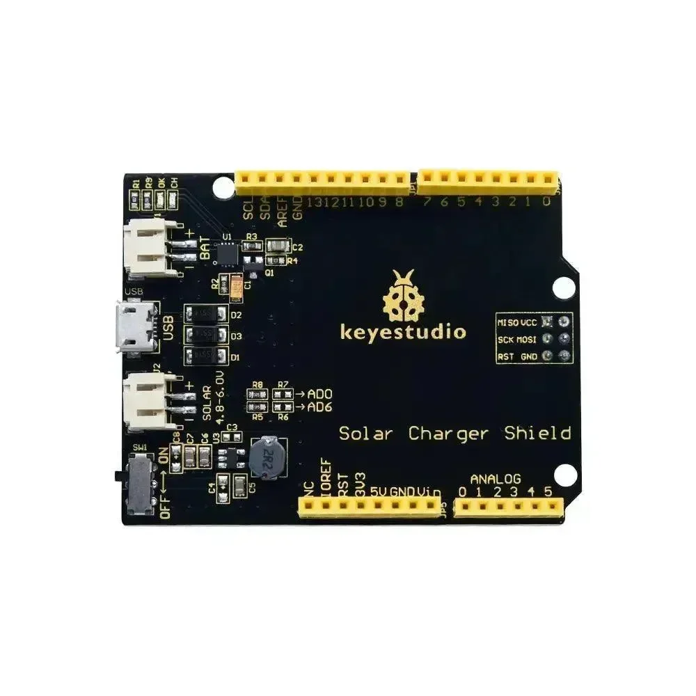 KeyeStudio Solar Charger Shield Arduino Solar Panel Solar Cell