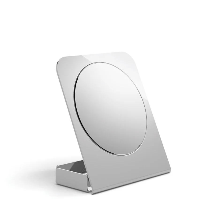 Magnifying mirror polished corrosiebestendig steel Lineabeta model Mevedo 5x magnification