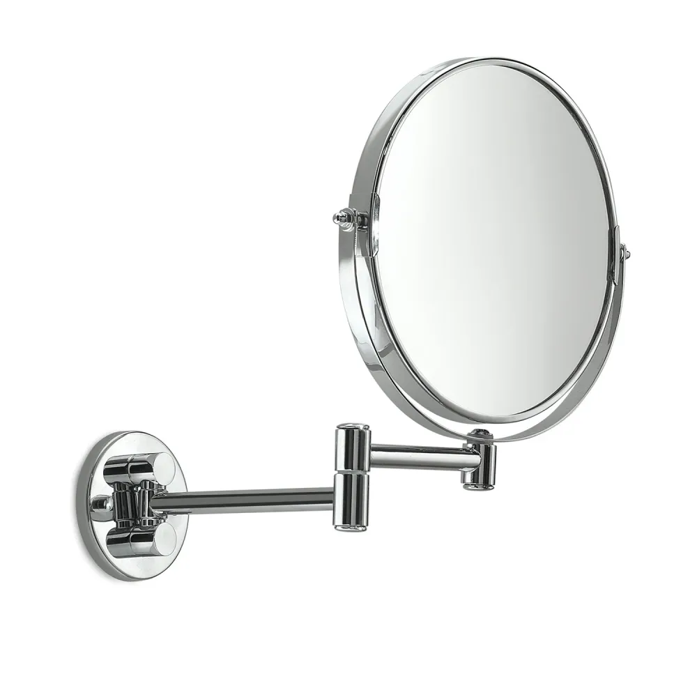 Michel 3X Magnifying Mirror AISI 304 Stainless Steel - Verchroomd Plated