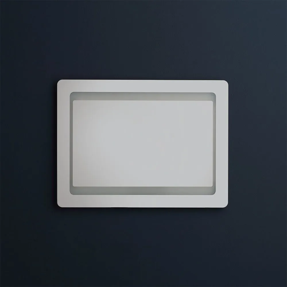 Rectangular mirror 80x60 cm Cubi&Co tweezijdig integrated LED