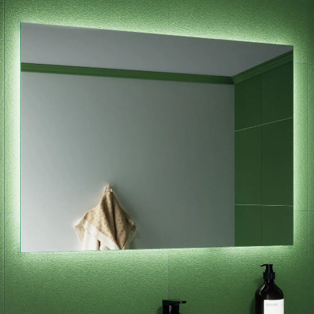 Rectangular mirror Vanitas line integrated LED 80x60 cm