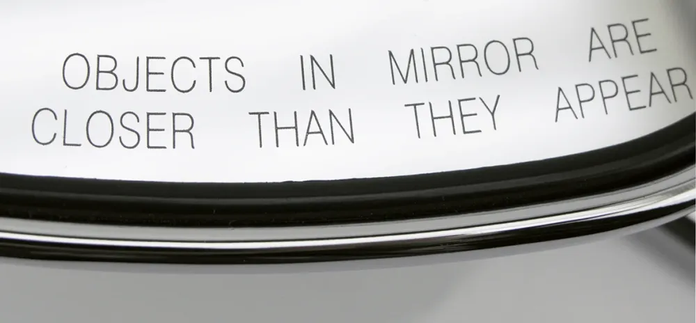 Retrovisor Cromado Con Logotipo De Diamante Para Harley Davidson