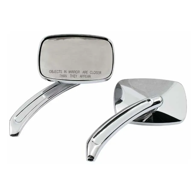 Square Doc Mirror Set Harley-Davidson