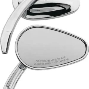 Tapered Billet Mirror Metaalglans Harley-Davidson