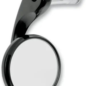 TODD'S CYCLE BAR-END SHOOTER MIRRORS MIRROR BAR END LEFT BLK