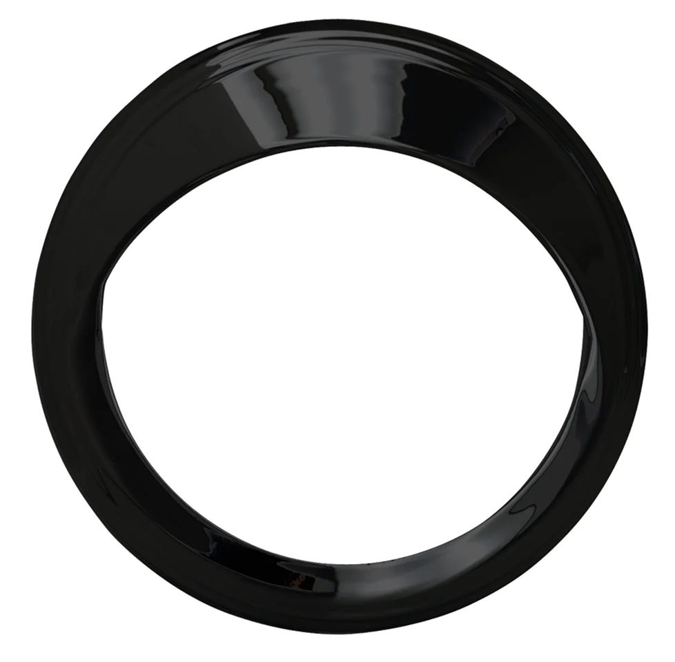 Visor De Velocímetro Synapse Negro Mate Para Harley-Davidson