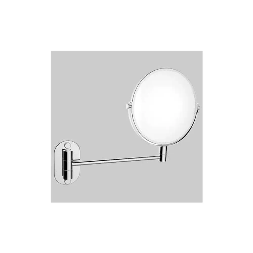 Wall-mounted Laura model magnifying mirror extendable arm - Chrome