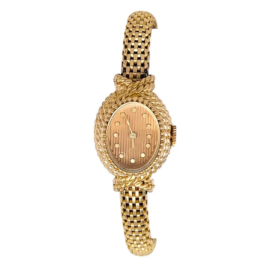 Watch Boucheron geel gold.