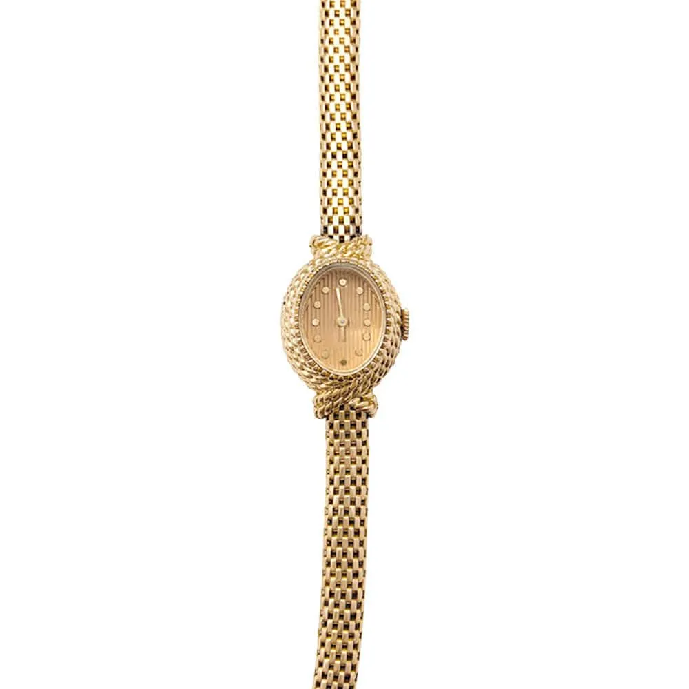 Watch Boucheron geel gold.
