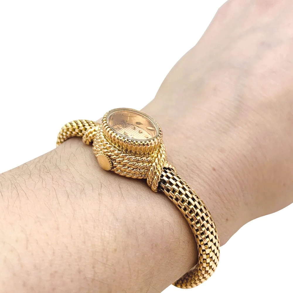 Watch Boucheron geel gold.