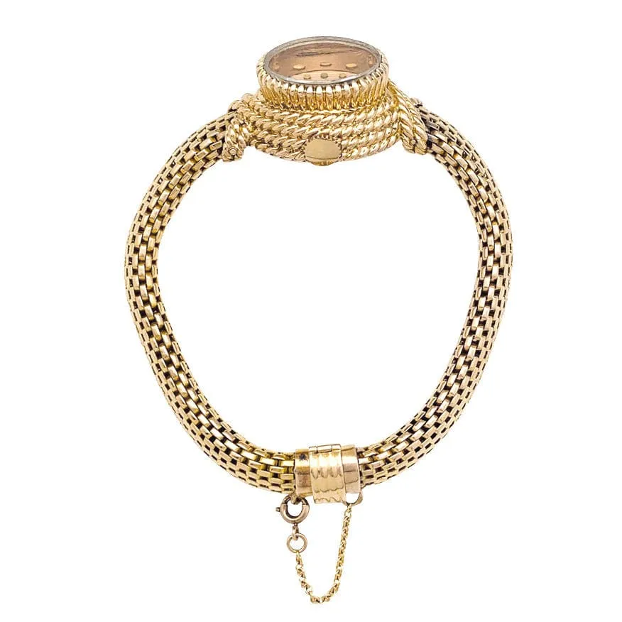 Watch Boucheron geel gold.