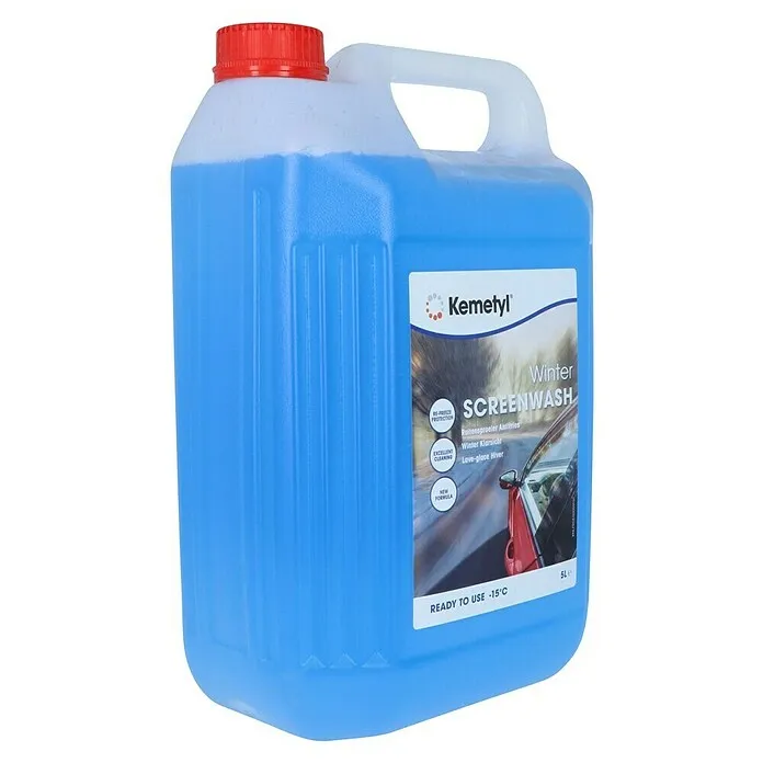 Kemetyl Ruitenwisservloeistof Antivries Kant&Klaar - 5 l