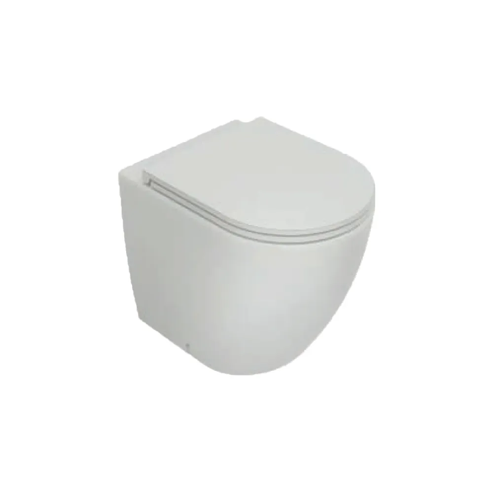 Rimless filomuro BathCore Infinity series glaswerk 52x36.5xH40 cm glossy white color