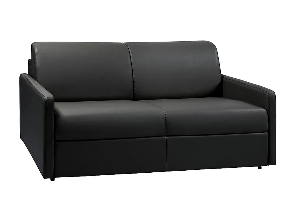 OEM Kwaliteit Driezits express bedbank 18 cm Kunstleer Zwart CALIFE