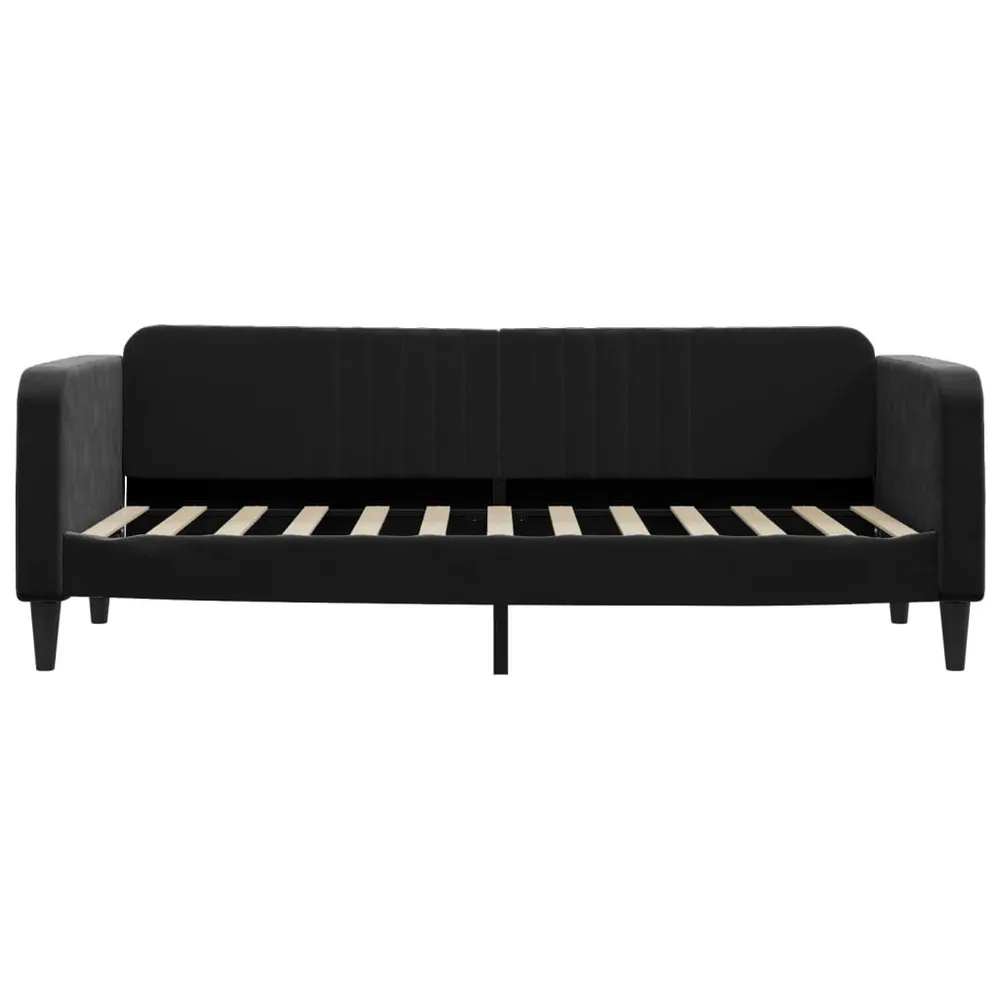 Premium Slaapbank 80x200 cm fluweel zwart