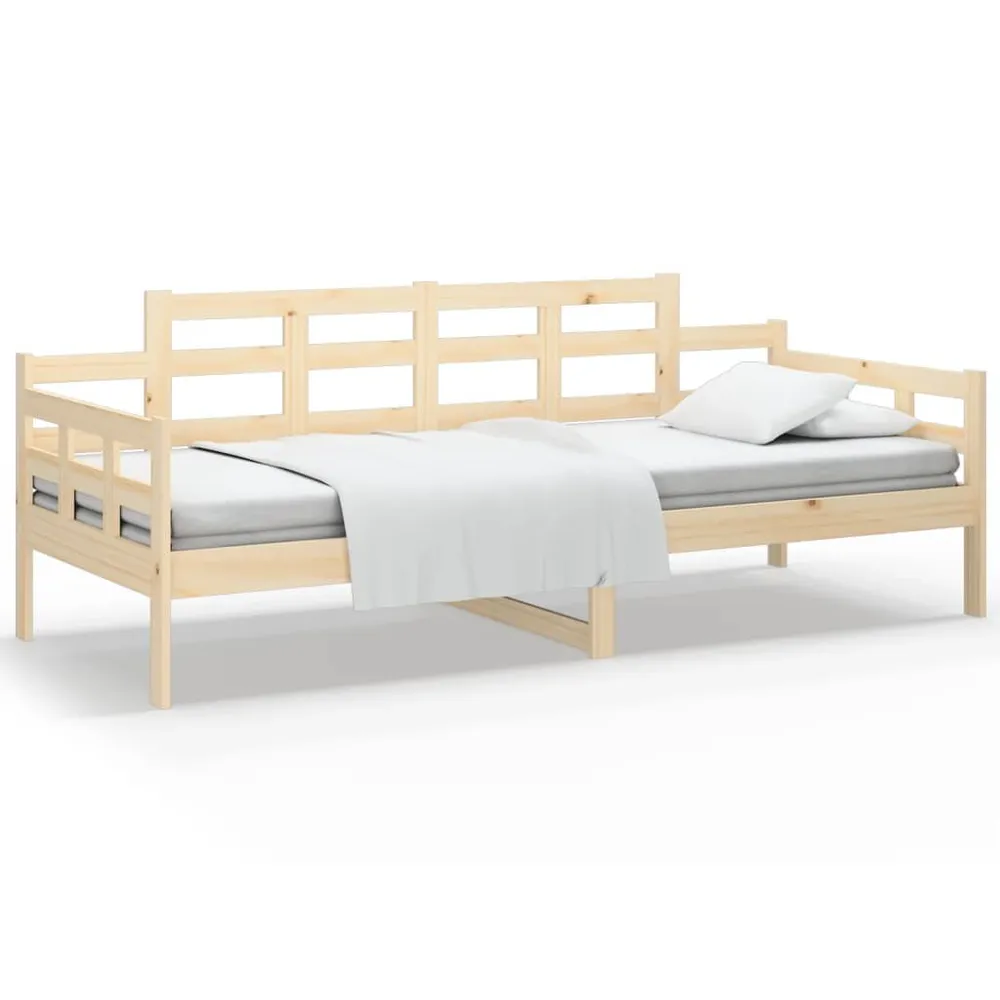 Slaapbank massief grenenhout 80x200 cm met CE-Keurmerk