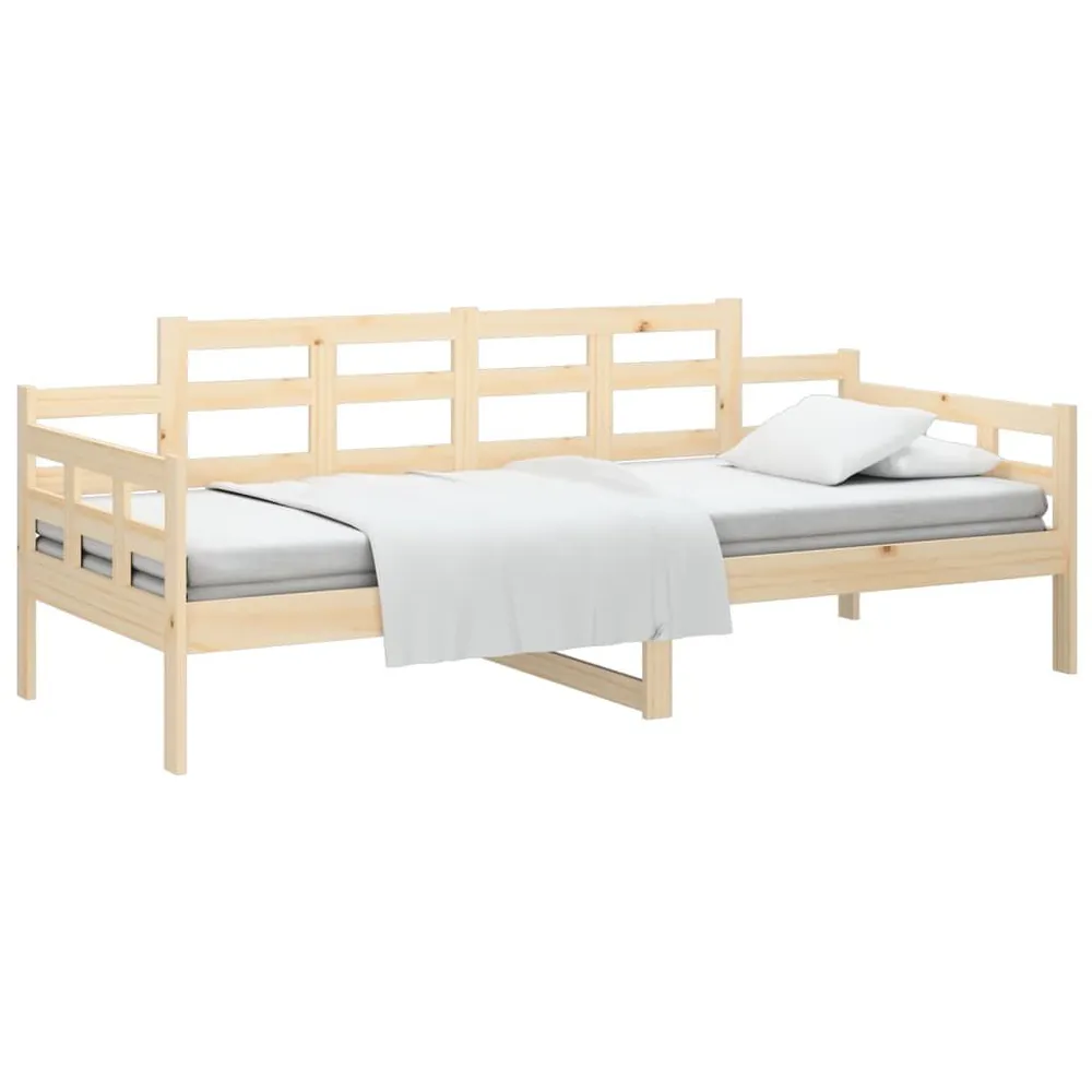 Slaapbank massief grenenhout 80x200 cm met CE-Keurmerk