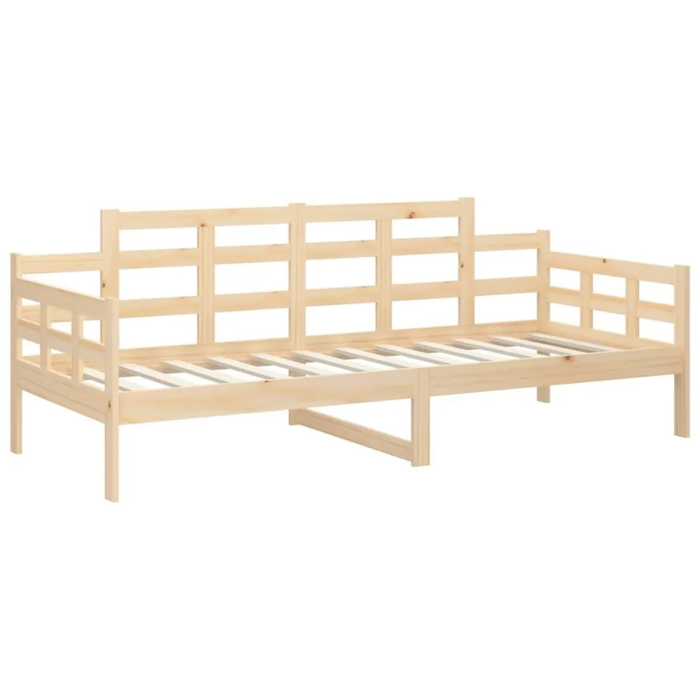 Slaapbank massief grenenhout 80x200 cm met CE-Keurmerk